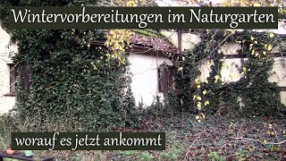 Wintervorbereitungen im Naturgarten  Was zu beachten ist [upl. by Haneen675]