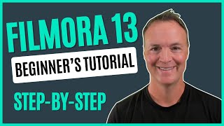 How to use Wondershare Filmora 13 to Edit Videos  Beginners Tutorial [upl. by Shama]