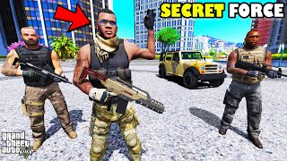 Franklin Become The Commando of SPECIAL SECRET FORCE in GTA 5  SHINCHAN and CHOP [upl. by Crofton984]