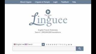 Free online dictionary Lingueecom [upl. by Donavon795]