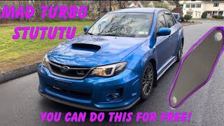 How to make your WRX turbo go STUTUTU [upl. by Acinorej263]