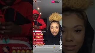 ZNUIE FROM CERAADI IG LIVE WITH LILJAMEZ [upl. by Ignatzia559]