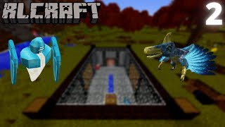 RLCraft Playthrough Ep 2 Ventoraptors summoning staffs and bunkers  Minecraft [upl. by Yantruoc]