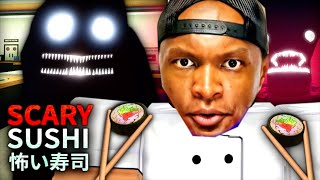 Bok Played Scary Sushi ROBLOX [upl. by Eidualc976]