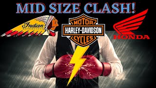 MID SIZE CLASH Honda Rebel 1100 vs Harley Davidson 1200 vs Indian Scout Who wins this battle [upl. by Calabrese933]