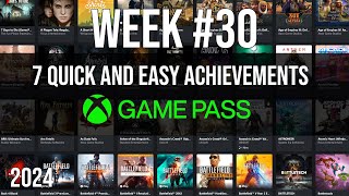 7 Quick and Easy Game Pass Achievements  Week 30  Up and Away [upl. by Alicsirp]