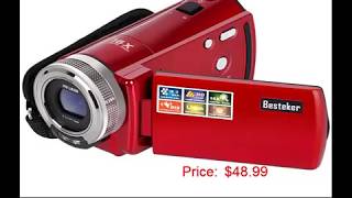 Camera Camcorders Besteker Portable Digital Video Camcorder HD Max 160 Megapixels [upl. by Sidman863]