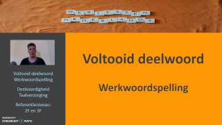 Voltooid deelwoord Werkwoordspelling [upl. by Anaerb]