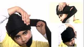 How I Tie My Sikh Turban Dastaar [upl. by Eigna973]