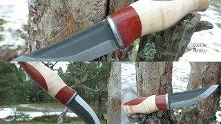 Customized Handle for Roselli Hunting Blade [upl. by Ailefo]