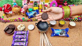 Miniature Oreo Biscuits Chocolate Cakes  Dairy Milk Chocolate Cake Oreo Biscuit Chocolate Pancakes [upl. by Lav]