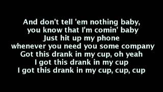 Kirko Bangz feat J Cole  Drank In My Cup Lyrics On Screen Remix [upl. by Anialam]