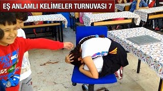 EŞ ANLAMLI KELİMELER TURNUVASI 7 DEPREM TATBİKATI [upl. by Ruscio]