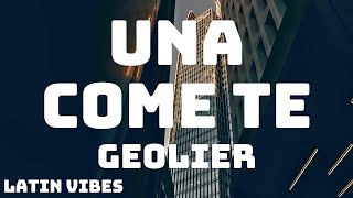 Geolier  UNA COME TE TestoLyrics [upl. by Durtschi]