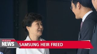 Samsung heir apparent released after 353 days in prison [upl. by Earle]