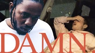 Kendrick Lamar  DAMN FIRST REACTIONREVIEW [upl. by Nerine]