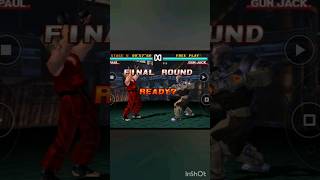 Paul vs gunjack tekken3android phone [upl. by Suirtemed]