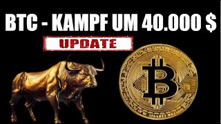 BITCOIN BTC UPDATE ✅ BITCOIN KURS KÄMPFT UM DIE 40 K MARKE ✅ WEITER DRUCK VON GRAYSCALE FTX MT GOX [upl. by Rosalie]