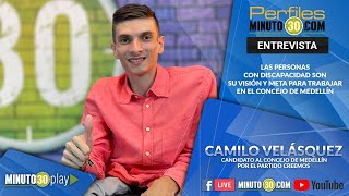 Camilo Velásquez candidato a Concejo de Medellín por el partido CREEMOS política concejo [upl. by Ramoj]