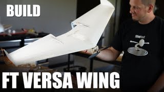 Flite Test  FT Versa Wing  BUILD [upl. by Adlai302]