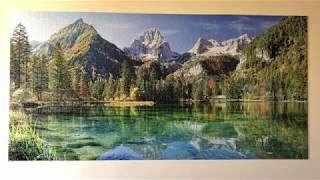 Puzzle 4000 Majesty of the mountains Castorland [upl. by Honey749]