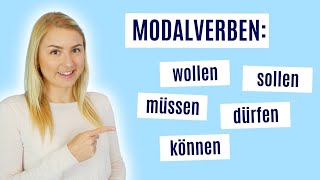 Deutsch lernen Modalverben  subjektive Bedeutung  B1 B2 C1 [upl. by Annaear694]