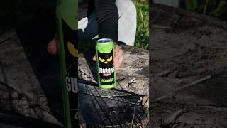 Turning a Guarana Can into a Mini Heating Stove 🔥🥤✨ survival bushcraft camping [upl. by Manus636]