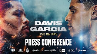 Gervonta Tank Davis vs Ryan Garcia Press Conference Livestream [upl. by Suez]