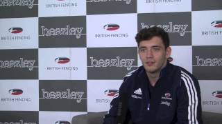 British Fencing Athlete Profile  Kristjan Archer Profile [upl. by Annorah]