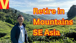 Retire in Cameron Highlands Malaysia cool mountains for 1041 basic costs itemized [upl. by Cestar]