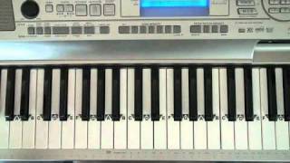 Learn The C Chord G Chord and F Chord On The Piano [upl. by Nirahs964]