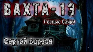 ВАХТА13ЛЕСНЫЕ БАЙКИ Сергей Борзов История на ночь Мистика [upl. by Horatia]