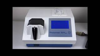 How to perform a software update Photometer 5010 V5 [upl. by Eanel]