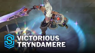 Victorious Tryndamere Skin Spotlight  PreRelease  PBE Preview  League of Legends [upl. by Maggs]