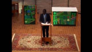 Kenneth Mtata  Burgess Lecture 2017 [upl. by Ulah724]