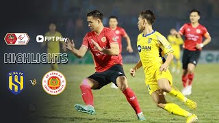 HIGHLIGHTS SLNA  CAHN  quotNGƯỜI HÙNGquot VIỆT ANH quotTUẦN TRĂNG MẬTquot KÉO DÀI  VLEAGUE 202324 [upl. by Matejka]