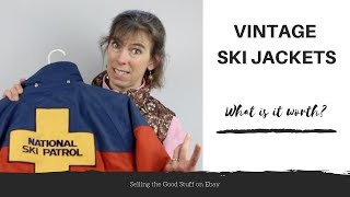 Whats It Worth Vintage Ski Jackets [upl. by Lumbye]