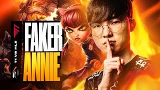 ANNIE LOCKED IN FOR FAKER VS ZEKA amp HLE  LCK SPRING 2024  CAEDREL [upl. by Anecusa]