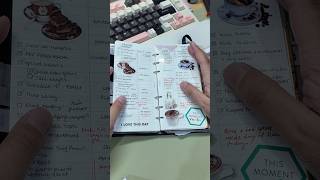 Plotter Planner Narrow in Shrink Leather Weekly plannerflipthrough [upl. by Dibbell]