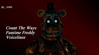 SFMFNAF CTW Funtime Freddy Voicelines [upl. by Aggie]