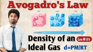 Avogadros Law Class 11 Chemistry  Density of an Ideal Gas avogadrolaw [upl. by Aynod]