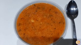 Soupe dorge et tomate شوربة الطماطم والسميد مع زينب [upl. by Enitsirk]