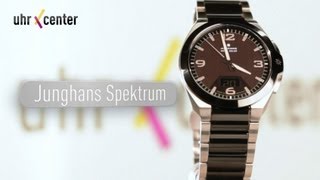 Junghans 018112044 Spektrum Mega Solar Funkuhr [upl. by Schlessel]