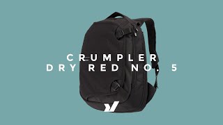 The Crumpler Dry Red No5 Backpack [upl. by Ylenats]