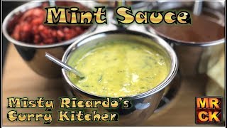 Mint Raita for Poppodoms Restaurant Style by Misty Ricardo [upl. by Ycram]