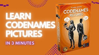 How to play Codenames Pictures in 3 minutes [upl. by Kilan]