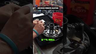 Braydn learns how to change weights on a PDrive clutch 😂 skidoo snowmobiling [upl. by Ellehcan]