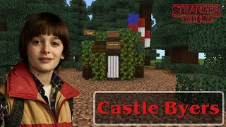 How to Build Castle Byers from Stranger Things in Minecraft [upl. by Elah750]