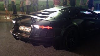 Timati’s Lamborghini Mansory Aventador LP16004 Carbonado GT in Monaco [upl. by Einallem]