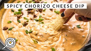 Spicy Chorizo Cheese Dip [upl. by Auhsoj]